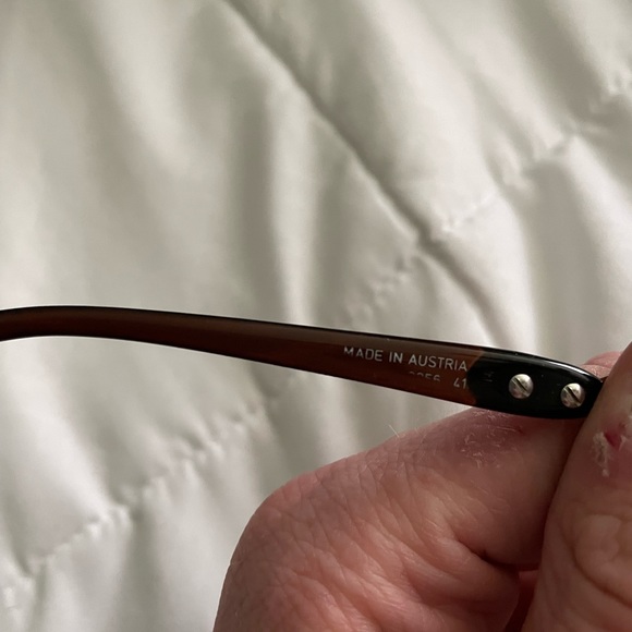 Vintage 1970s Christian Dior 2056 Translucent Eyeglasses - Picture 3 of 4